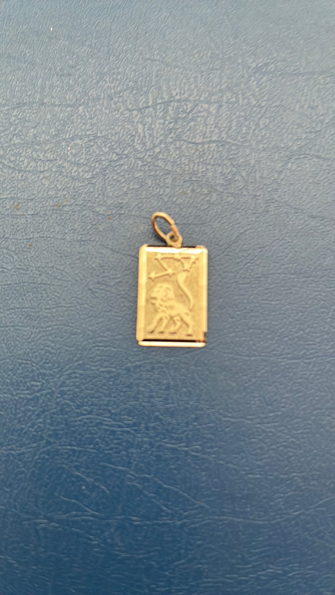 835 zilver hanger horoscoop leeuw zgan, Ophalen of Verzenden, Zo goed als nieuw, Zilver