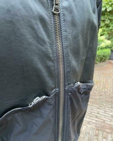 Chasin lederlook jasje maat L [vm], Ophalen of Verzenden, Zo goed als nieuw, Maat 52/54 (L), Zwart