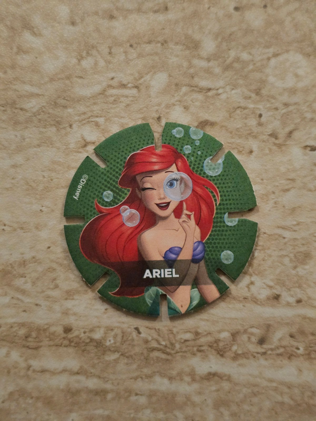 Disney Diskeyz Albert Heijn - Ariel en Komkommer, Ophalen of Verzenden, Pocahontas of Kl. Zeemeermin, Nieuw, Overige typen
