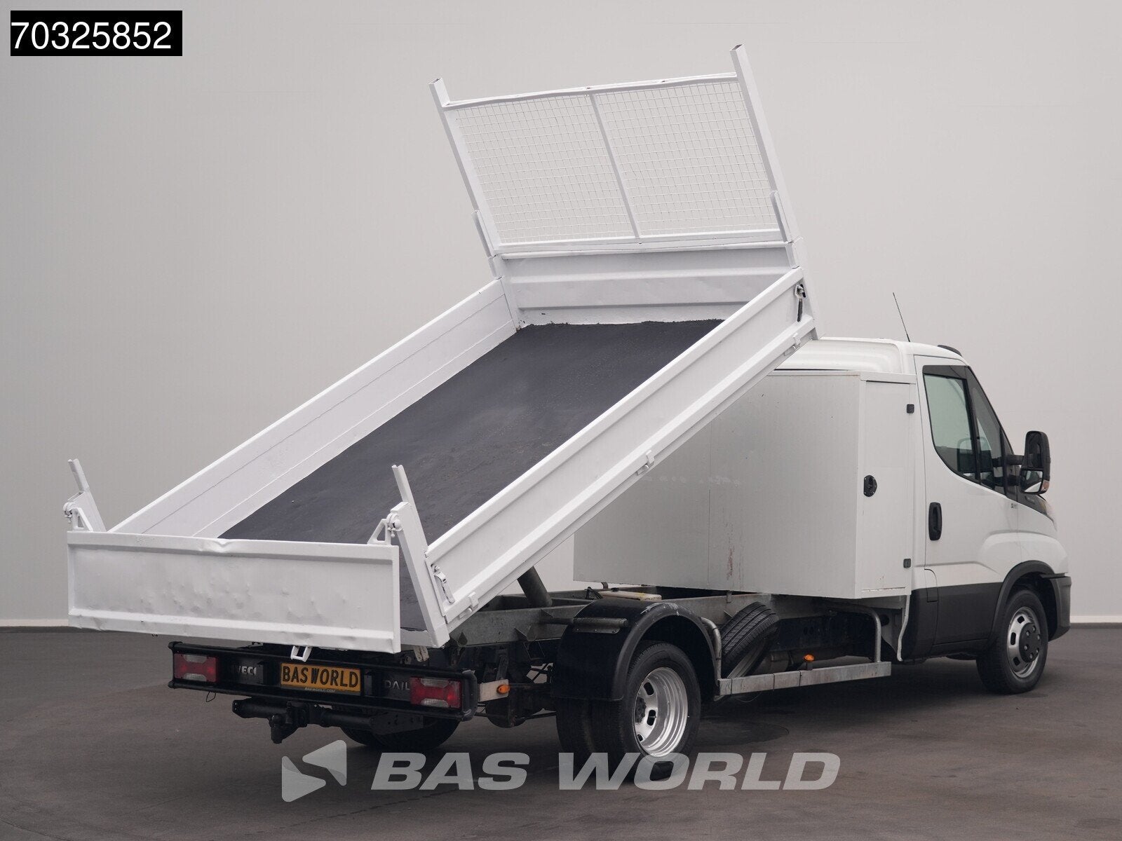 Iveco Daily 35C14 Kipper Kist 3,5t Trekhaak Airco Cruise Eur, Auto's, Stof, Gebruikt, Euro 6, Iveco