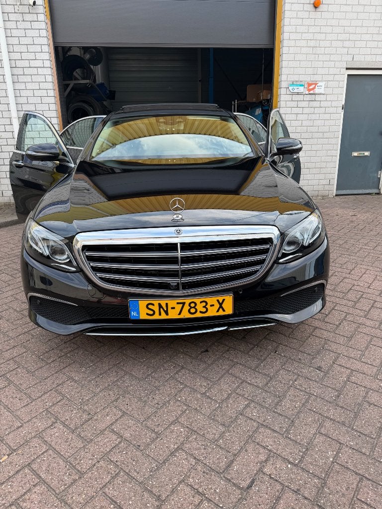 Mercedes-Benz E-Klasse E220 d 194pk 9G-TRONIC 2018 Zwart, Auto's, Automaat, Euro 5, Achterwielaandrijving, 4 cilinders