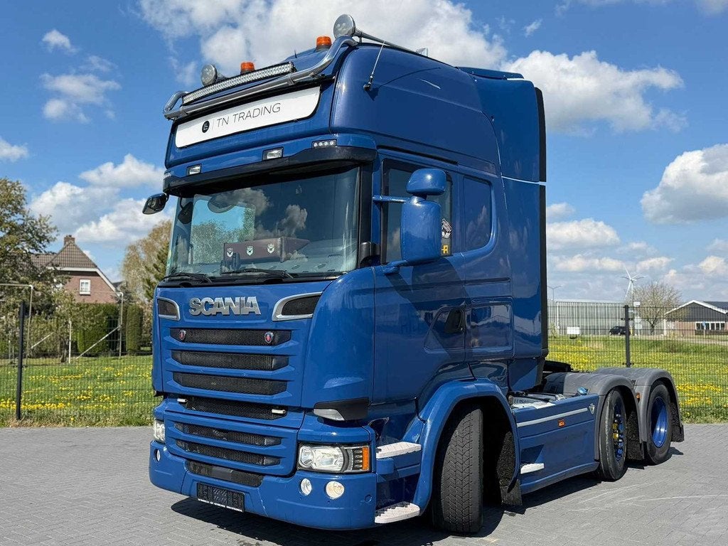 Scania - R580 - V8 - 6x2/4 - Vollucht - Retarder - 2017 - Vr, Auto's, Scania, Overige brandstoffen, Bedrijf, Te koop