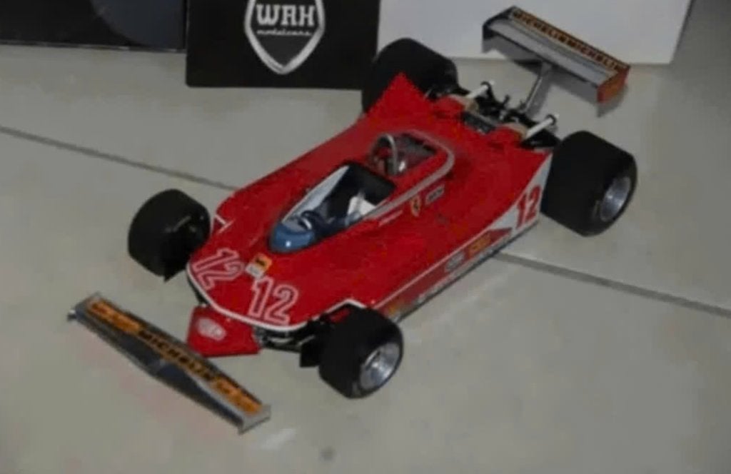 1:18 FERRARI 312 T4 F1 #12 VILLENEUVE EXOTO 97077 WRH, Verzenden, Zo goed als nieuw, Auto, Overige merken
