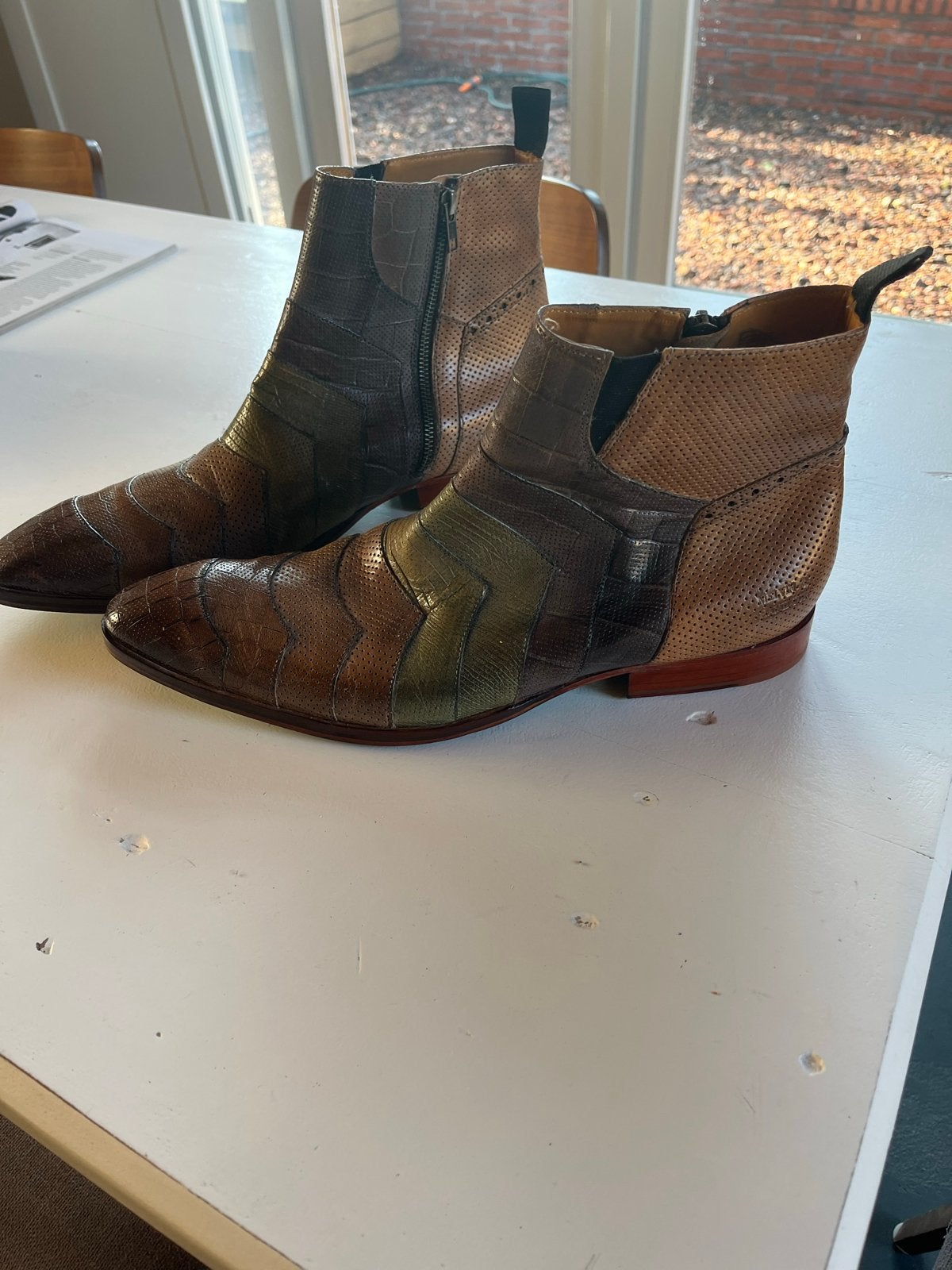 Melvin&Hamilton maat 49, Ophalen of Verzenden, Zo goed als nieuw, Bruin, Boots