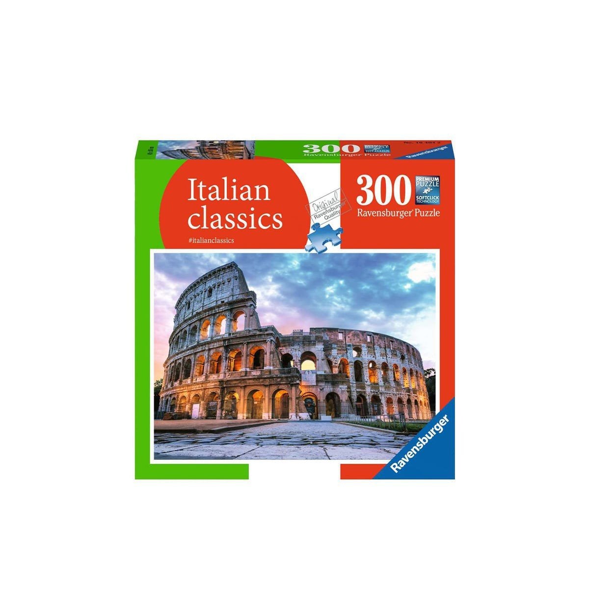 Escape puzzle  en een Italian classics van Ravensburger van, Ophalen, Zo goed als nieuw