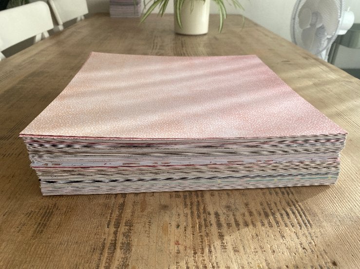 Scrapbook / journal papier, Hobby en Vrije tijd, Scrapbooking, Ophalen, Zo goed als nieuw, Papier of Karton