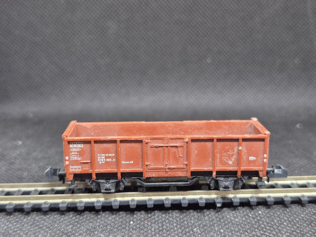 Minitrix 3529 - open goederenwagen E035 (15596), Gebruikt, Gelijkstroom, Trix, Wagon