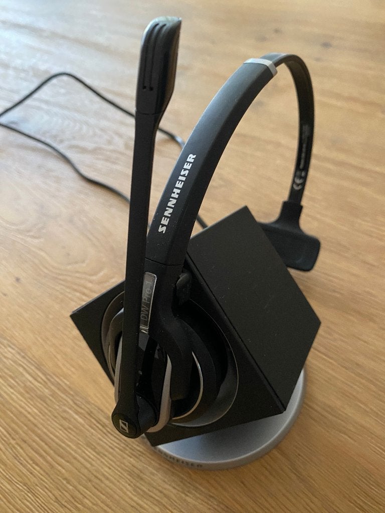 Draadloze hoofdtelefoon EPOS Sennheiser DW Pro 1, Sennheiser, On-ear, Ophalen of Verzenden, Zo goed als nieuw