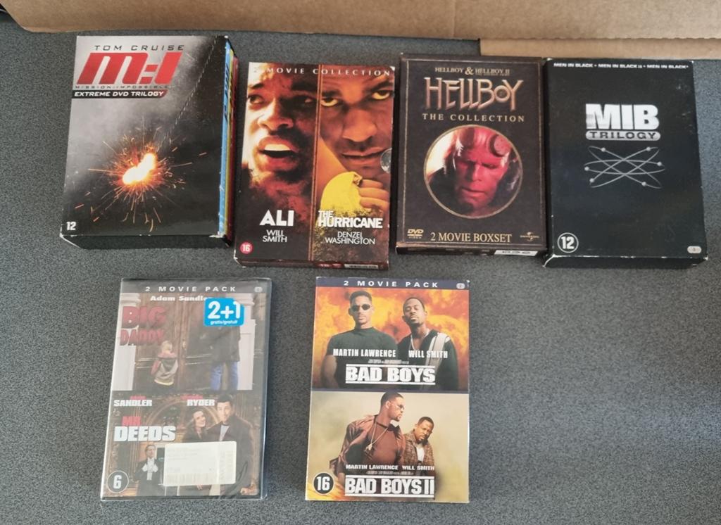 Partij dvd's, Ophalen of Verzenden, Gebruikt, Overige typen, Speelfilm