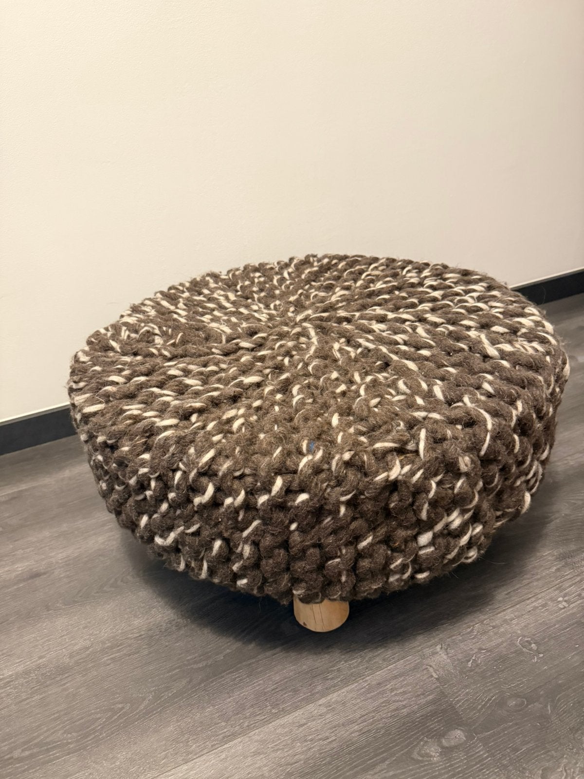 Poef, Ophalen, Zo goed als nieuw, Rond, Minder dan 50 cm