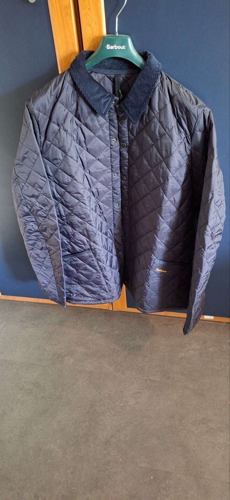 Nieuwe Barbour Heren jas maat XXXL, Barbour, Blauw, Nieuw, Overige maten