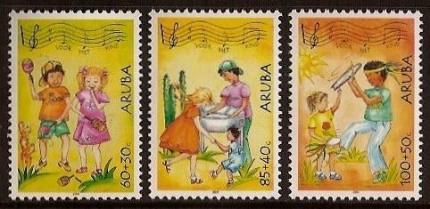 Aruba 324/6 postfris Kinderpostzegels 2004, Postzegels en Munten, Ophalen of Verzenden, Postfris