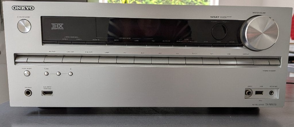 Onkyo TX-NR616 7.2-Kanaals Netwerk AV Receiver – Home Cinema, Ophalen, Gebruikt, 120 watt of meer, Onkyo