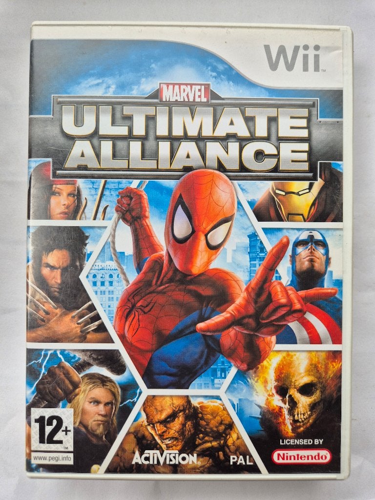 marvel ULTIMATE ALLIANCE, Gebruikt, 1 speler, Racen en Vliegen, Ophalen of Verzenden