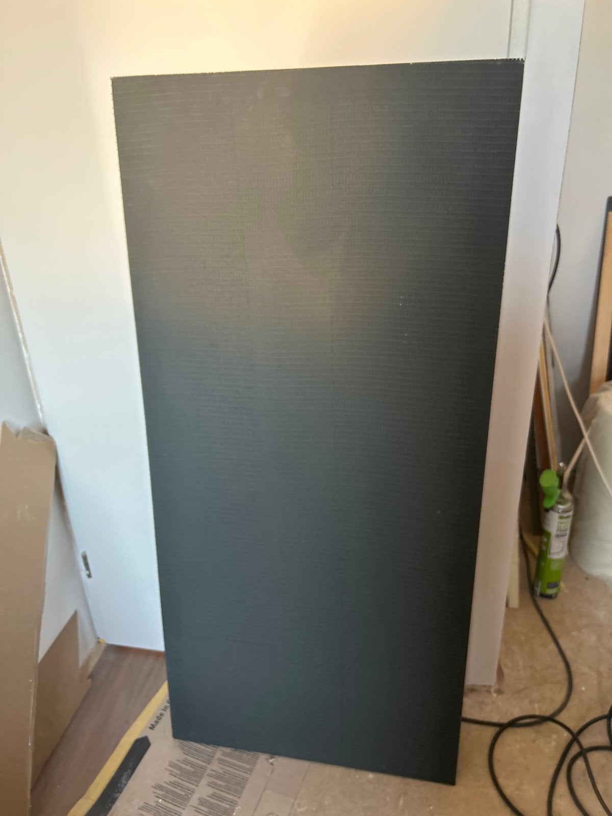 Zwarte XPS bouwplaat, 129hx60b cm, 10mm dik, Doe-het-zelf en Verbouw, Ophalen, Nieuw, Overige materialen, Minder dan 20 mm
