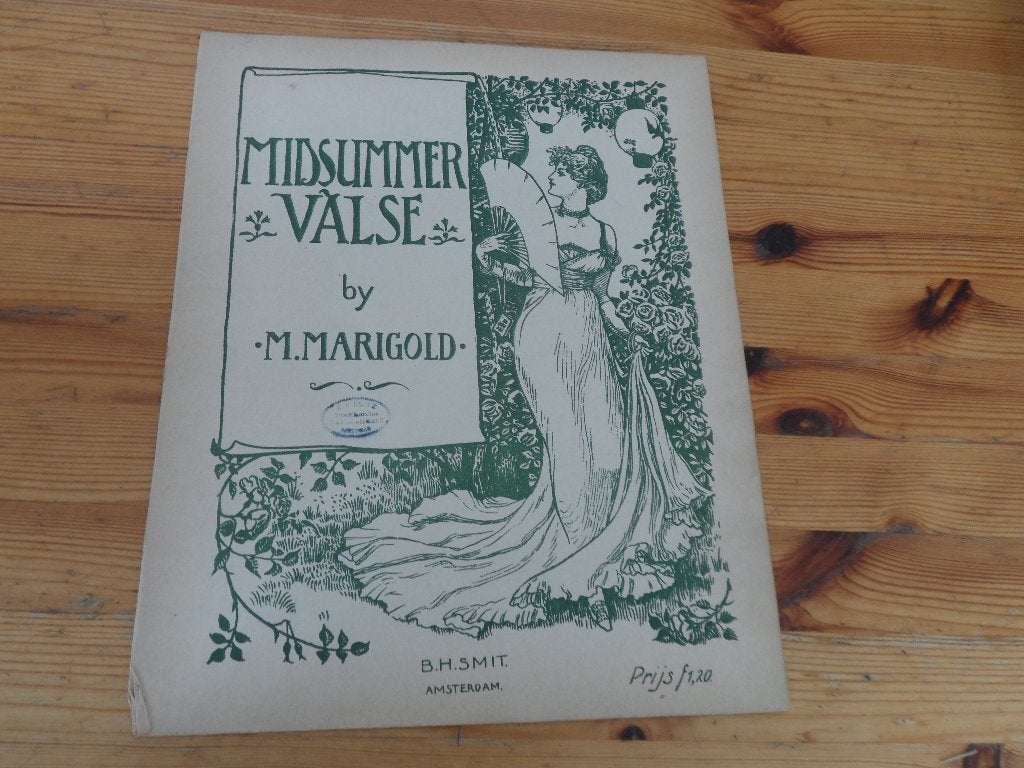 Midsummer valse - m. Marigold, Muziek en Instrumenten, Gebruikt, Ophalen of Verzenden, Artiest of Componist, Piano