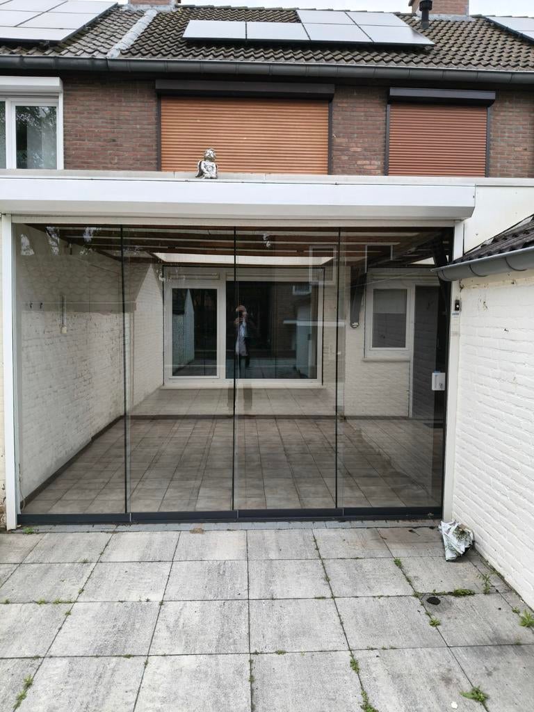 Glazen schuifwand, Tuin en Terras, Overkappingen, Ophalen of Verzenden, Serre
