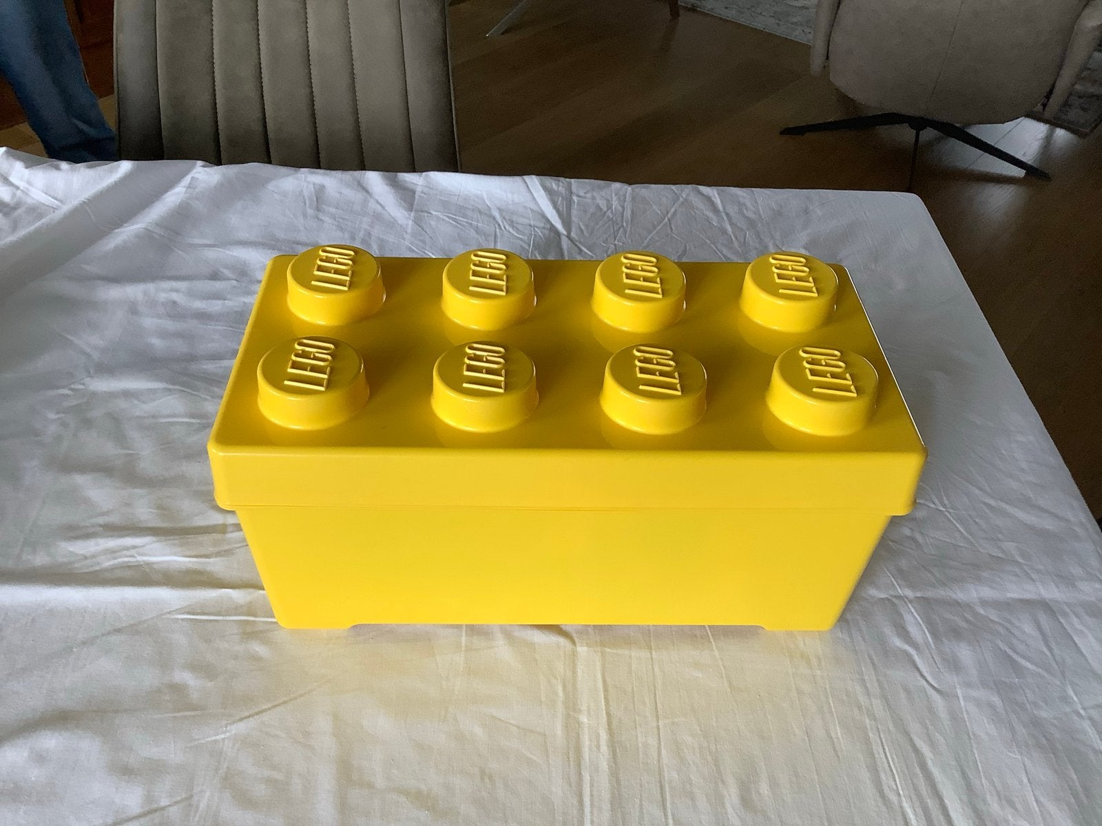 Grote partij LEGO Duplo met opbergbox en voertuigen, Gebruikt, Ophalen of Verzenden, Duplo, Inclusief accessoires