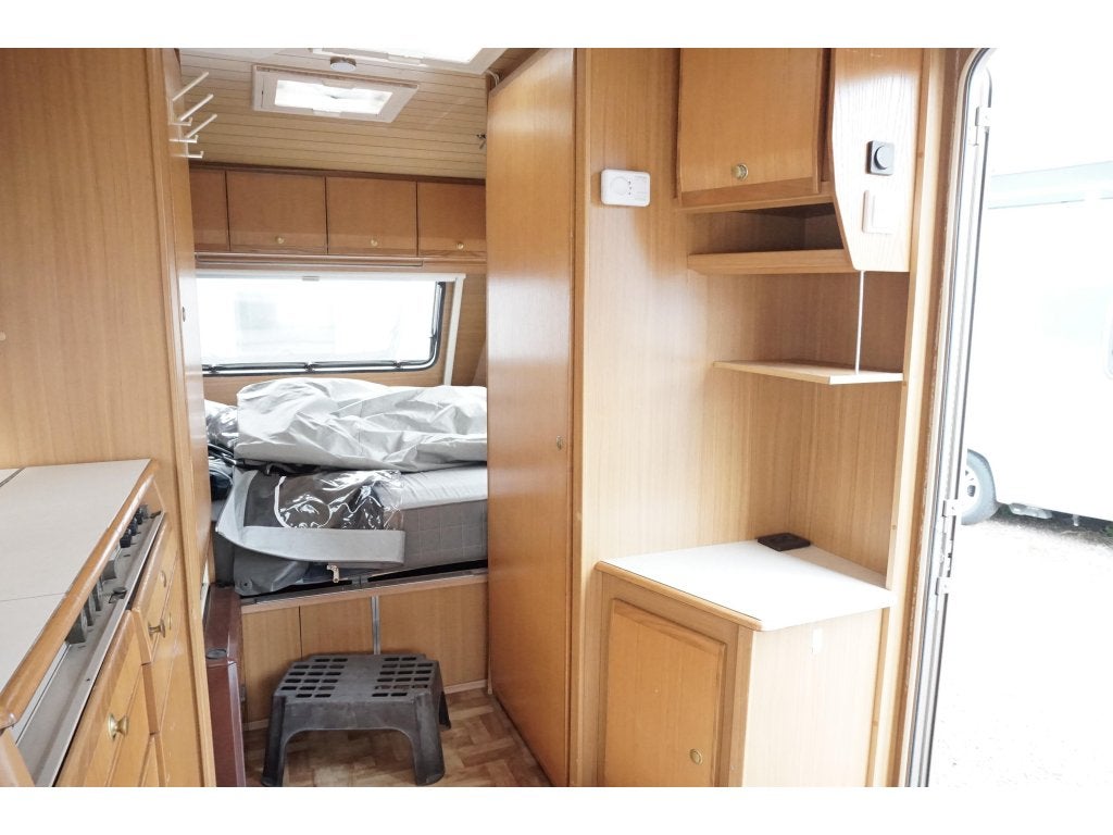 Dethleffs Beduin 490 Motorcaravan met voortent, Caravans en Kamperen, Dwarsbed, Rondzit, Bedrijf, 750 - 1000 kg