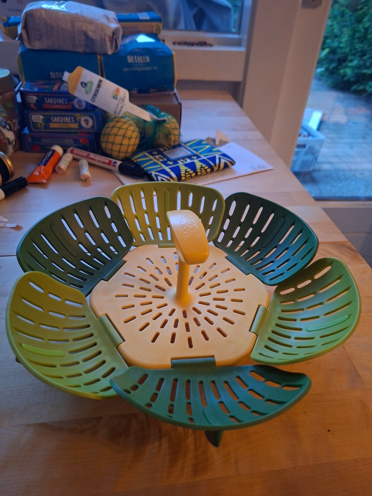Joseph Joseph stoommandje 25 cm - Gratis af te halen, Ophalen, Gebruikt