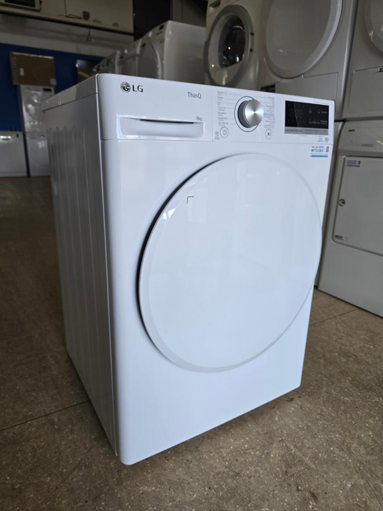 LG RH80V5AV0N warmtepompdroger | 8 kilo | Gratis thuis 🚚✅️, Ophalen, Jirnsum, Overige typen, 8 tot 10 kg