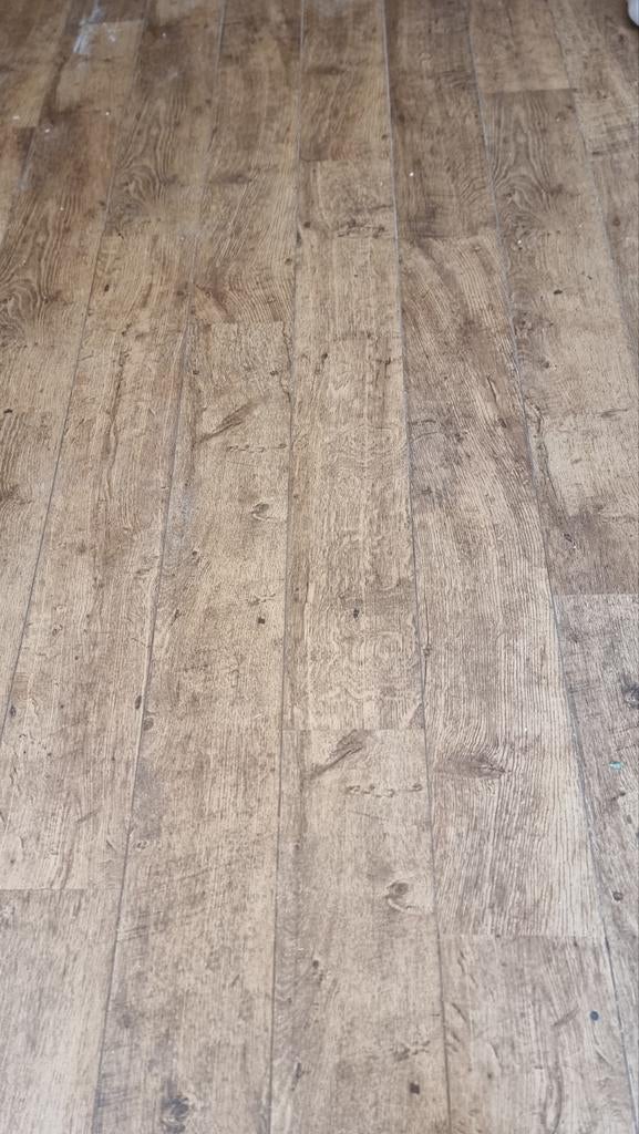 Eiken laminaat +- 30m2, Ophalen, 50 tot 150 cm, Zo goed als nieuw, 10 m² of meer