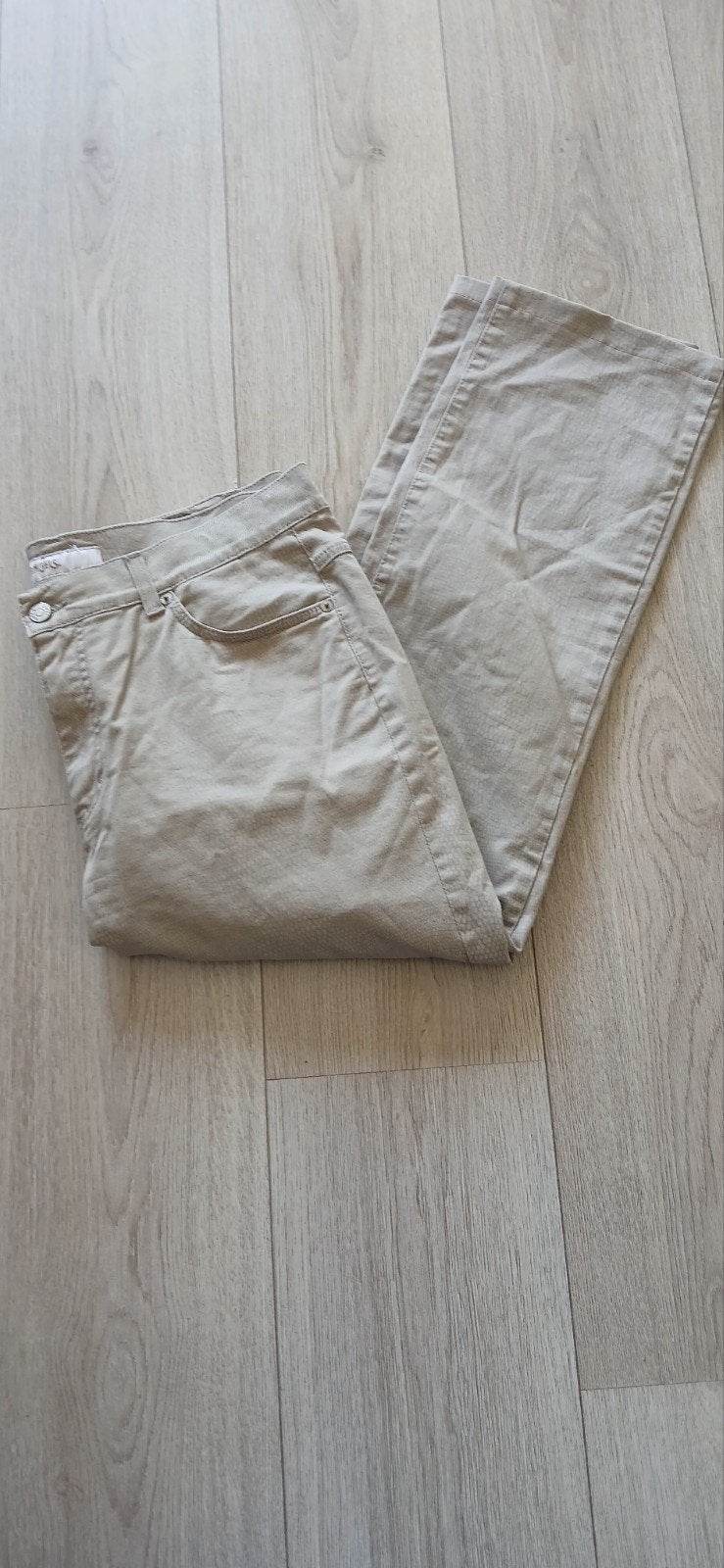 ANGELS mooie broek zandkl mt 44 nieuwstaat, Verzenden, Zo goed als nieuw
