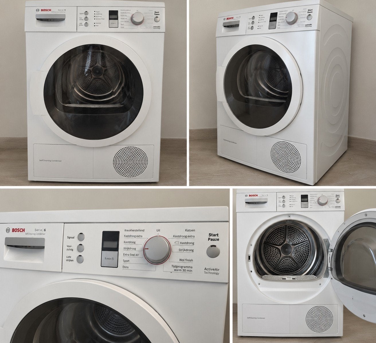 Bosch Serie 6 warmtepompdroger 7 kg A++ – slechts 2x gebruik