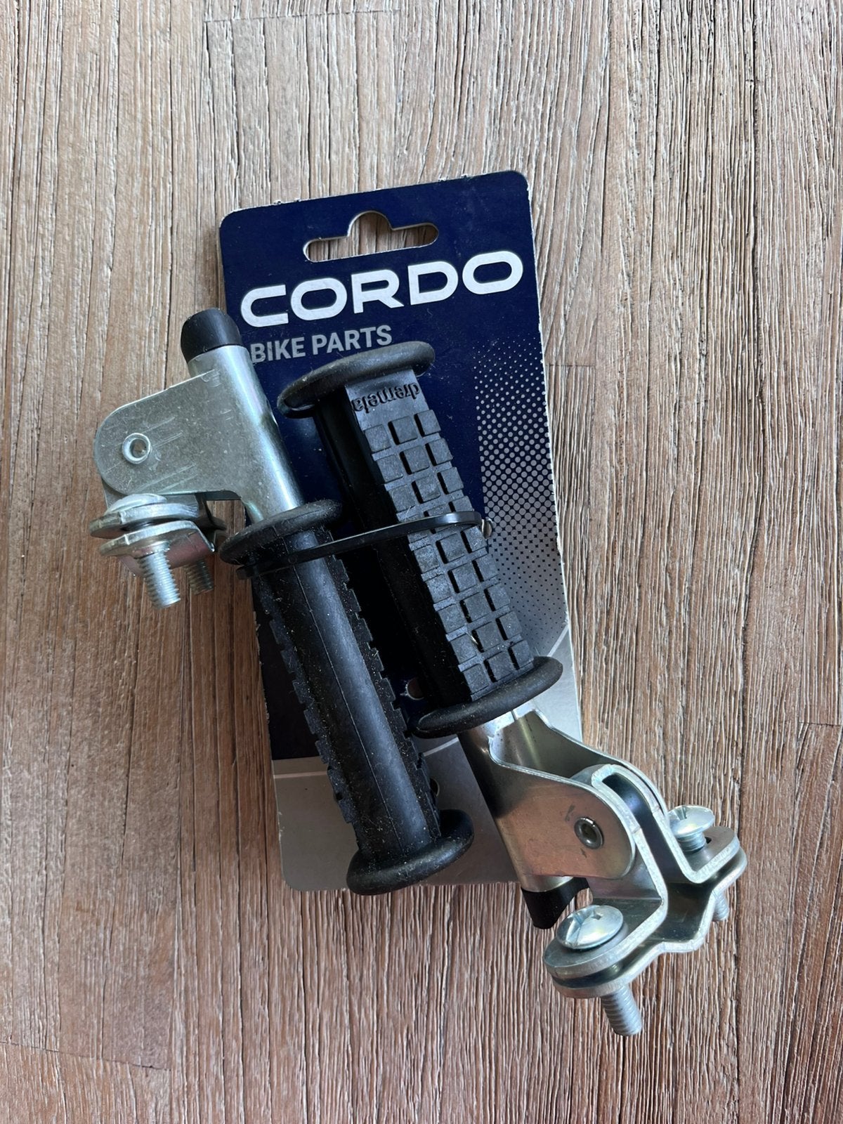 Cordo voetrust en Cordo rugsteun voor de bagagedrager, Ophalen of Verzenden, Zo goed als nieuw, Achterzitje, Voetsteuntjes