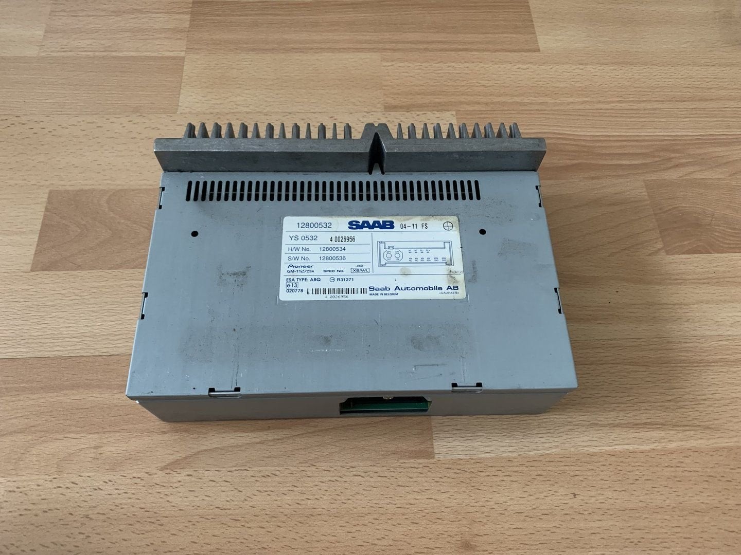 saab 9-3 II radio versterker 2002 tot 2015  12800532, Auto diversen, Autoradio's, Ophalen of Verzenden, -, -, -