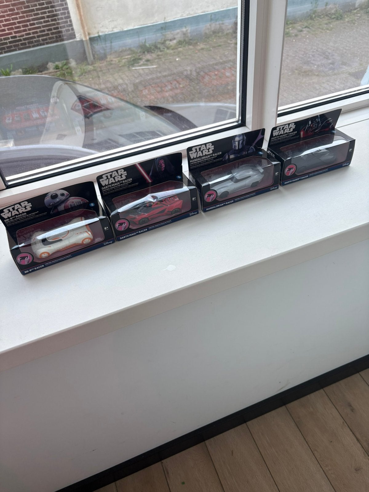 StarWars Racers set van 4 Bluetooth via app bestuurbaar, Ophalen of Verzenden
