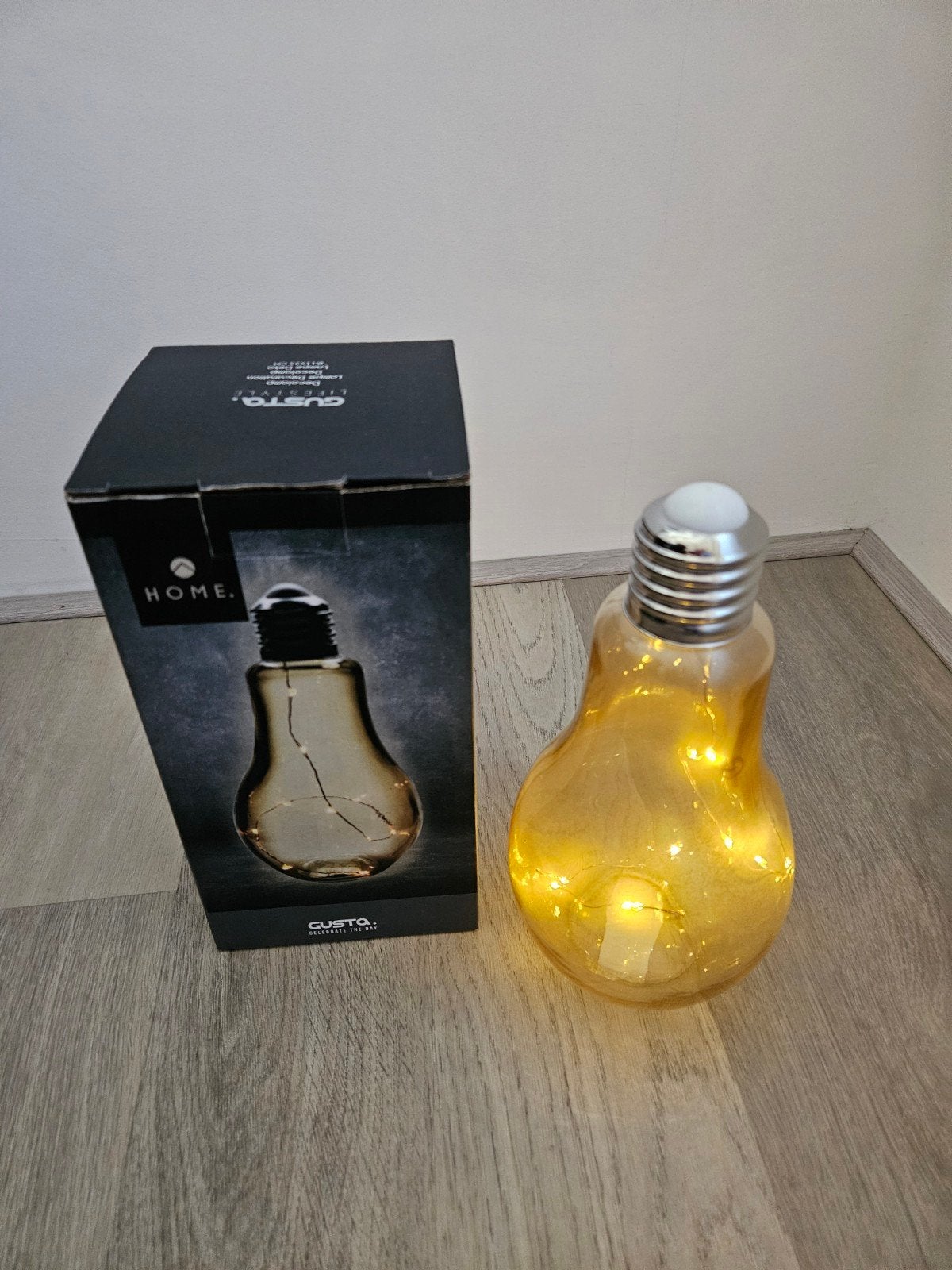 Gusta Decolamp 10 LEDS Goud, Ophalen of Verzenden, Nieuw