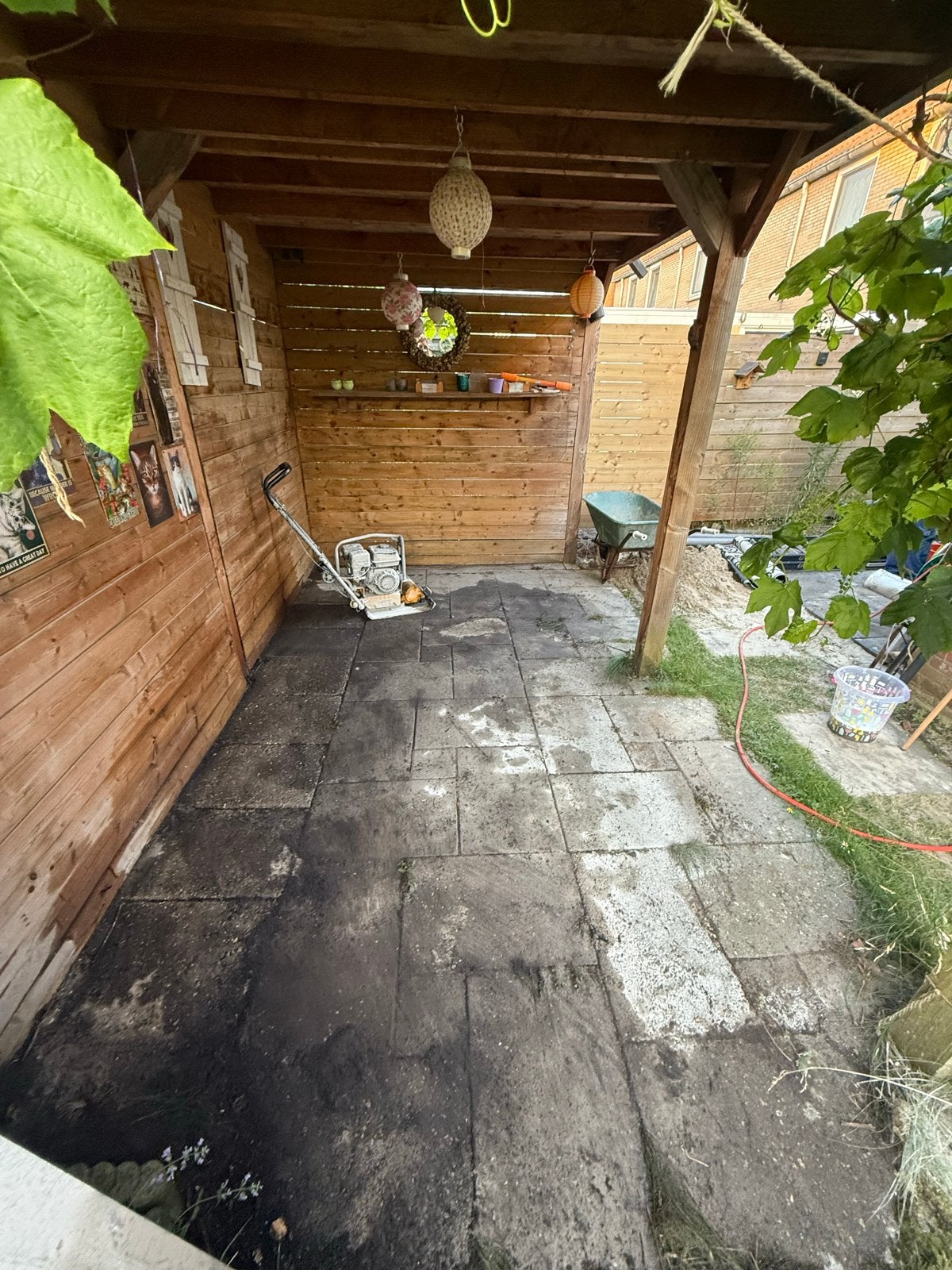 Grindtegels ruim 8 m2 gratis op te halen, Ophalen, Gebruikt, 5 tot 10 m², Grind