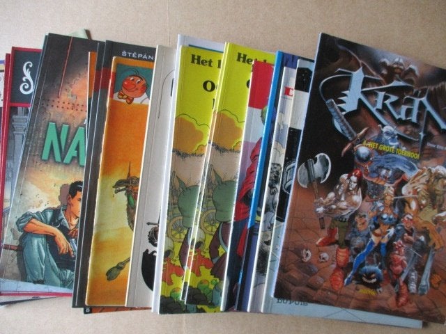 adv11268 diverse stripboeken 3, Eén stripboek, Ophalen, Gelezen