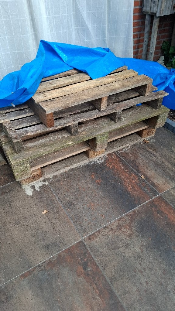 Pallet, Ophalen, Gebruikt, Minder dan 25 mm, Pallet