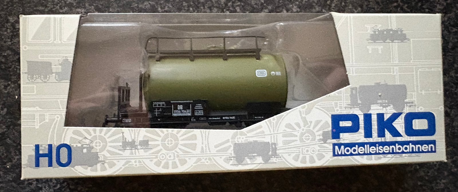 Piko 54270 H0 Ketelwagen Epoche III van de DB, Gelijkstroom, Wagon, Zo goed als nieuw, Piko