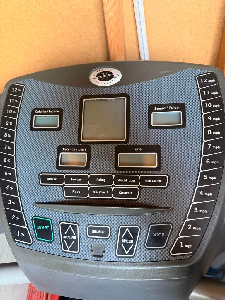 Horizon Fitness Loopband - Ideaal voor thuisworkouts, Gebruikt, Ophalen of Verzenden, Metaal, Loopband
