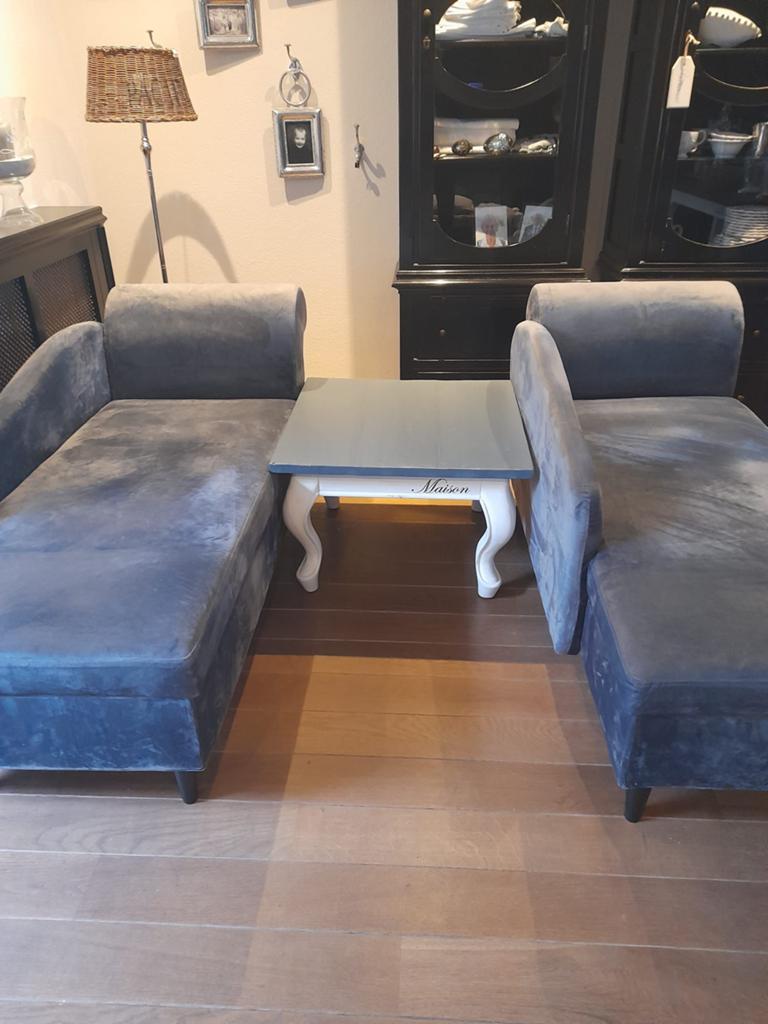 Bijzettafel /salontafel, Ophalen of Verzenden, Zo goed als nieuw