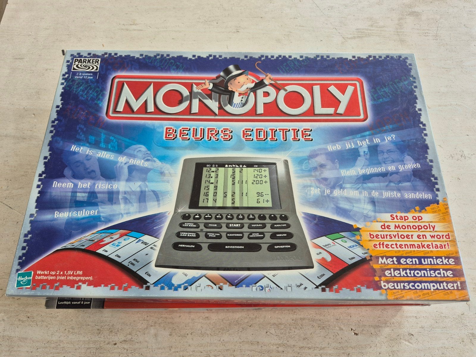 Monopoly Beurs Editie - Elektronische Beurscomputer NIEUW, Hobby en Vrije tijd, Gezelschapsspellen | Bordspellen, Een of twee spelers