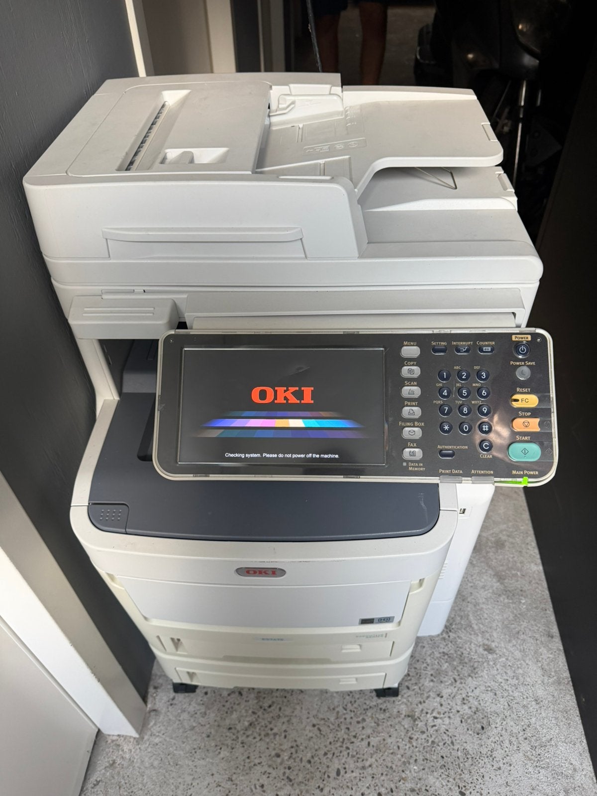 OKI ES7470 printer en kopieermachine., Ophalen of Verzenden, Zo goed als nieuw
