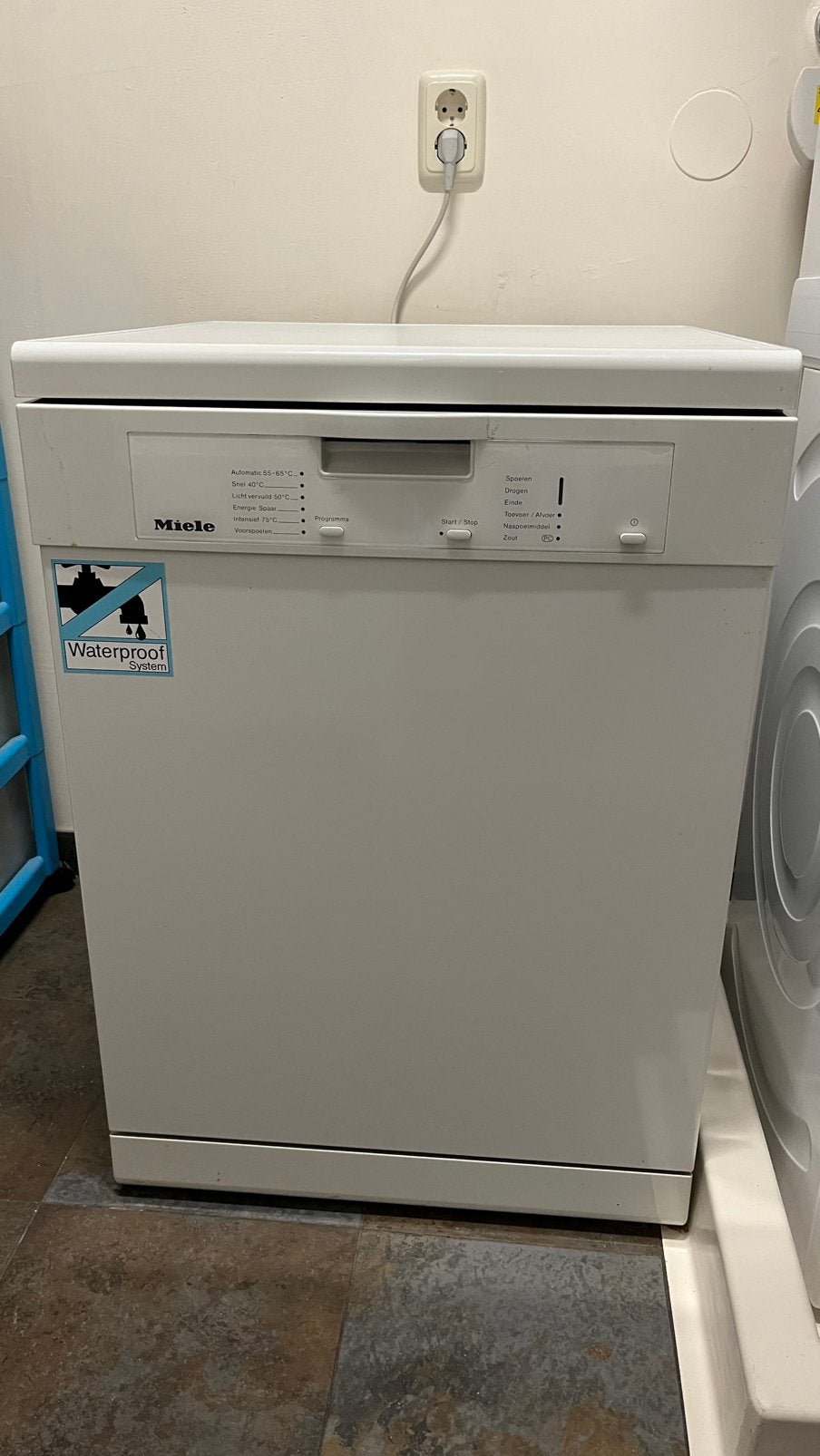 Miele vaatwasser, Witgoed en Apparatuur, Ophalen, Gebruikt, Minder dan 85 cm, 45 tot 60 cm