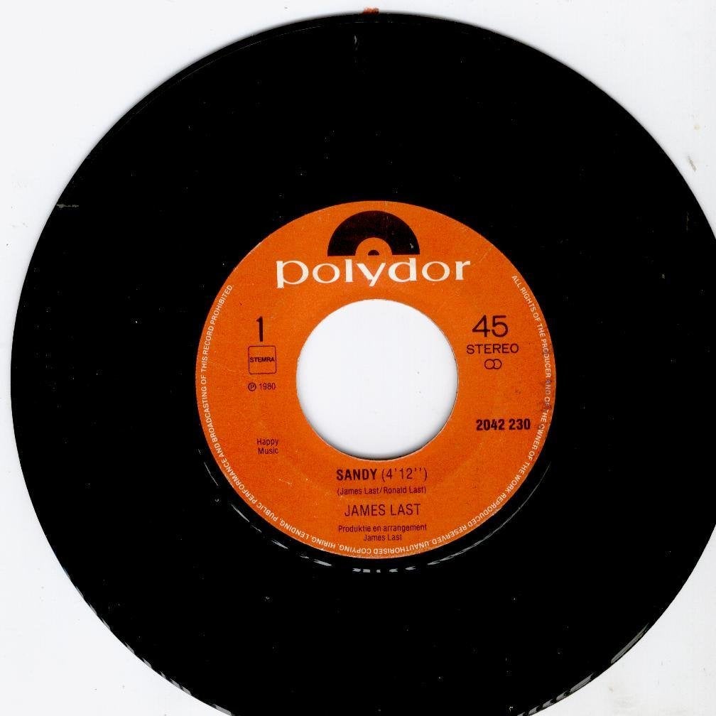 James last_sandy, Gebruikt, 7 inch, Ophalen of Verzenden, Pop