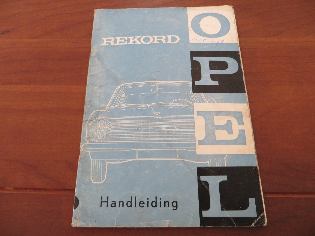 Instructieboek Opel Rekord, Rekord Coupe, Caravan 1964, Ophalen of Verzenden
