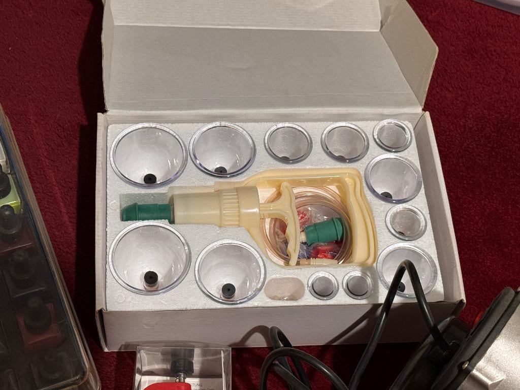 12 Cups Cupping Set Biomagnetic Chinese Cupping Therapy Set, Verzenden, Nieuw, Overige typen