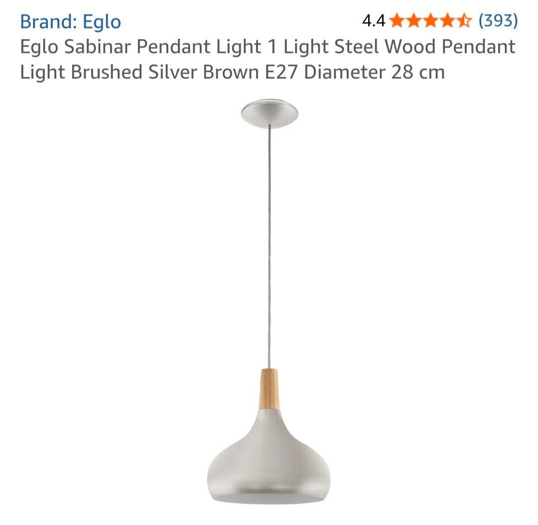 Nieuw Eglo Sabinar lamp, Ophalen, Nieuw