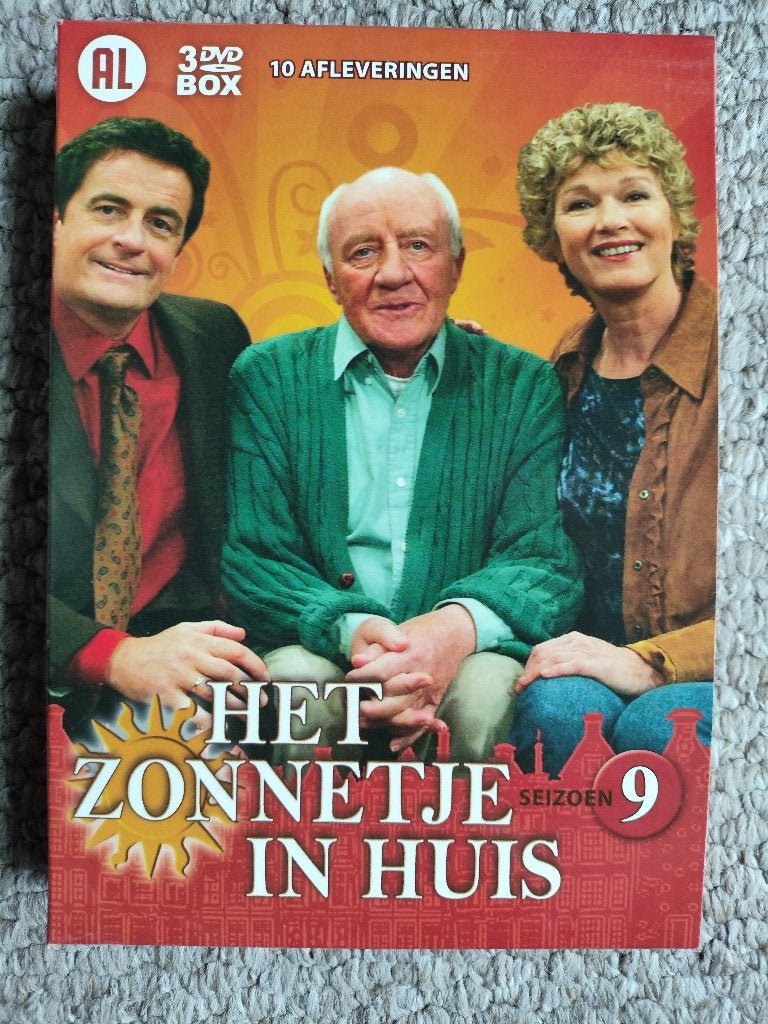 Het zonnetje in huis Seizoen 9 10 afleveringen 3 dvd box, Cd's en Dvd's, Alle leeftijden, Ophalen of Verzenden, Komedie