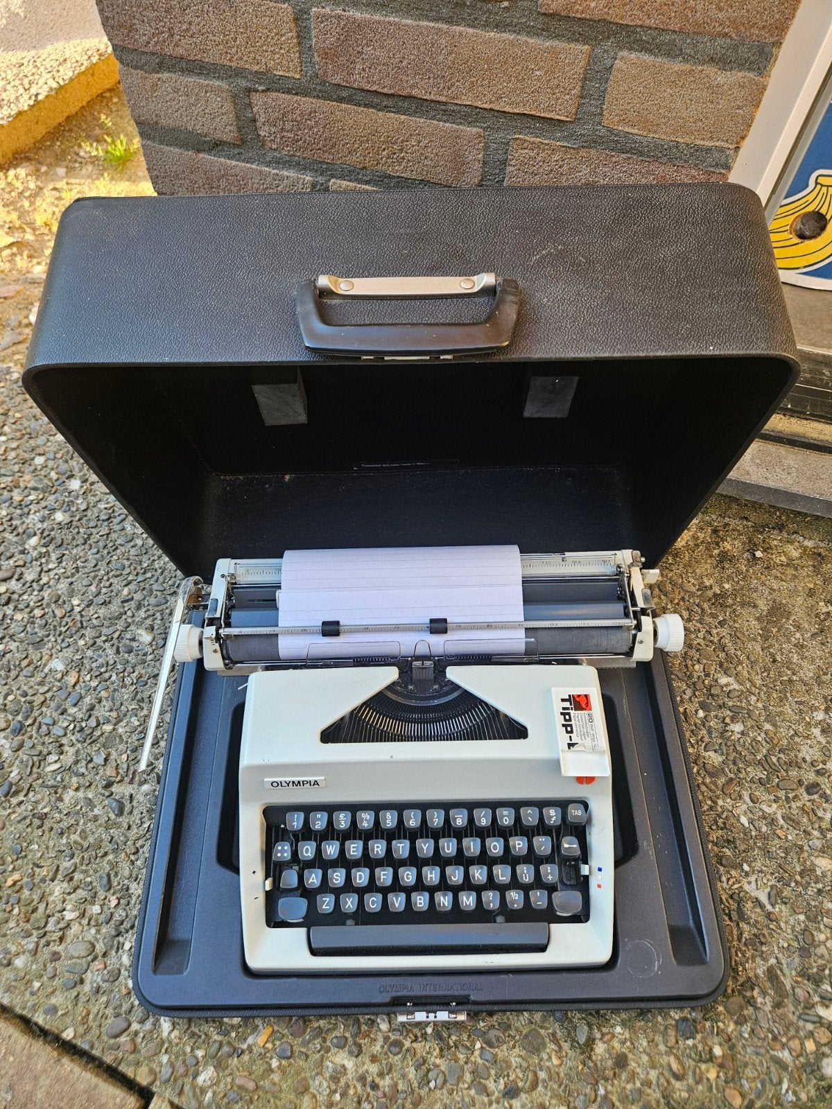Typemachine aniek, Antiek en Kunst, Ophalen of Verzenden