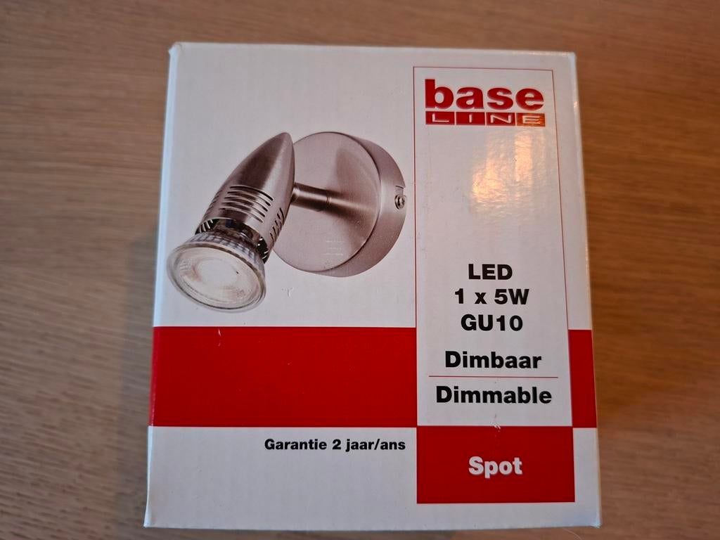 Nieuwe spot inclusief led lamp, Ophalen, Nieuw, Metaal of Aluminium