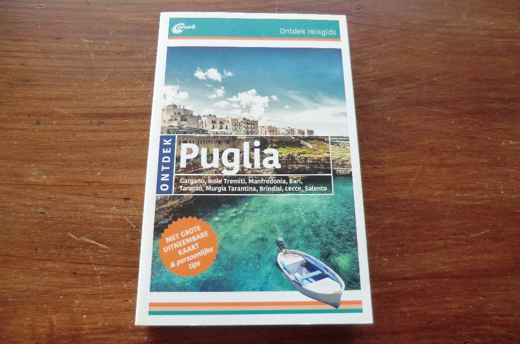 reisgids - Puglia - anwb ontdek reisgids (2017) / Bari Lecce, Boeken, Europa, Ophalen of Verzenden, Zo goed als nieuw, Reisgids of -boek