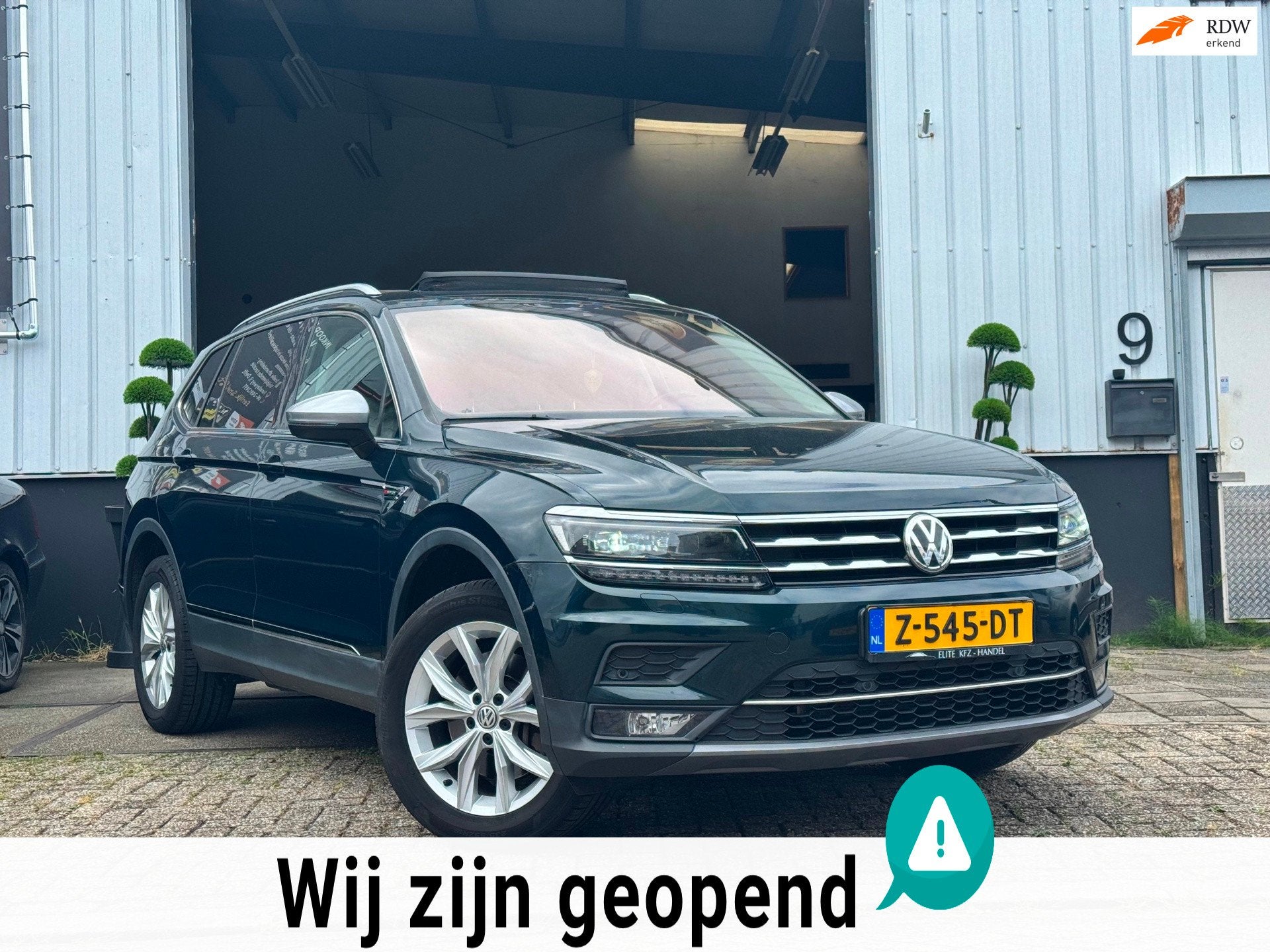 Volkswagen Tiguan Allspace 2.0 | TSI | 4Motion| Highline | B, Auto's, Automaat, Gebruikt, 1984 cc, Bedrijf